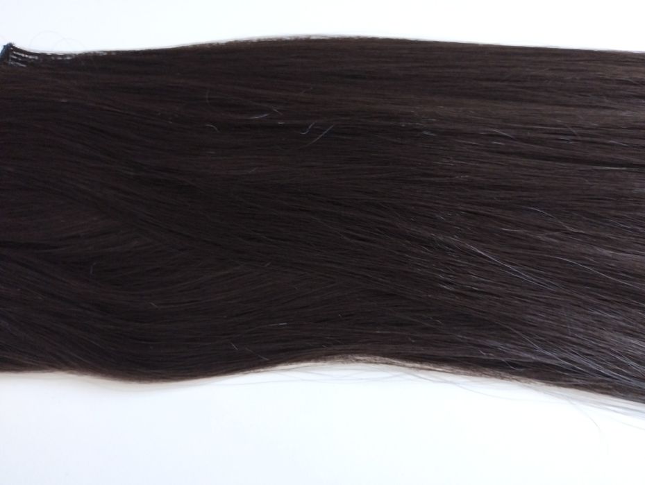 Włosy clip in cały zestaw gęsty 200g 60 cm