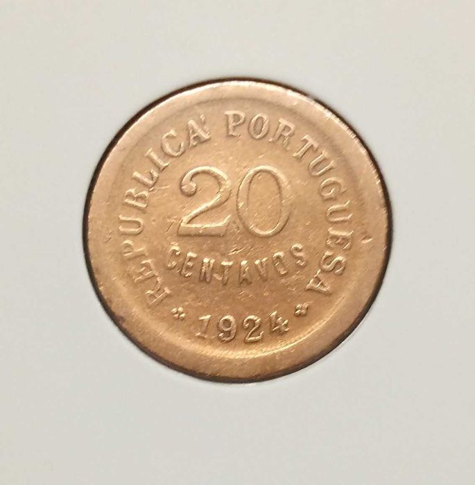 Moeda de 20 centavos de 1924