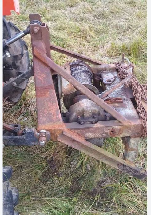 Wyciągarka linowa leśna