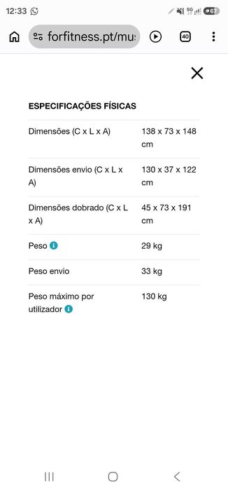 Banco Inversor vertical BH (Alongamento coluna)