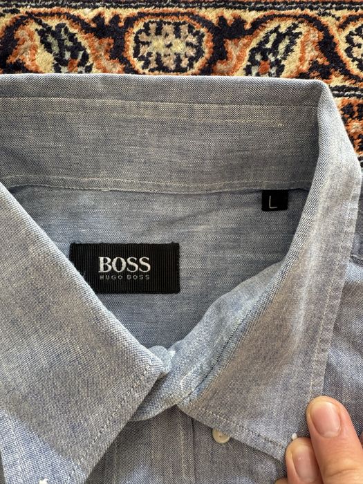Сорочка Boss у візерунок Hugo Boss