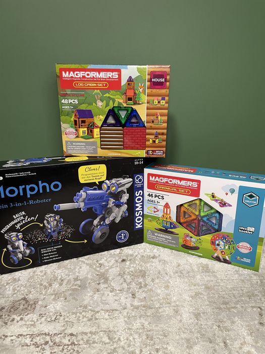 Magformers; roobot Morpho