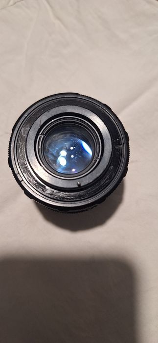 Objetiva máquina fotográfica