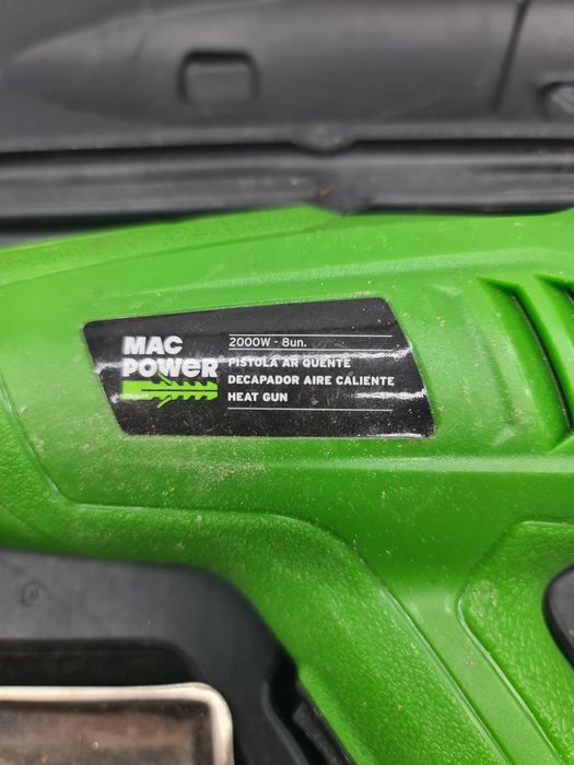 Pistola de ar quente 2000W com acessórios