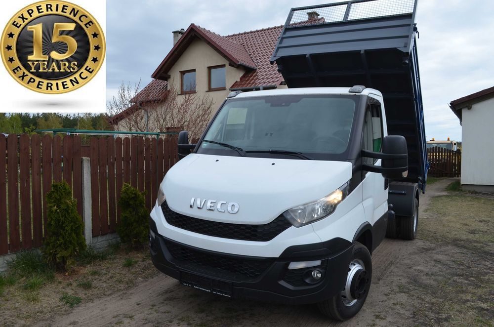Iveco wywrotka!70C17!Poducha!Nowy kipper!Bez Ad-blue!