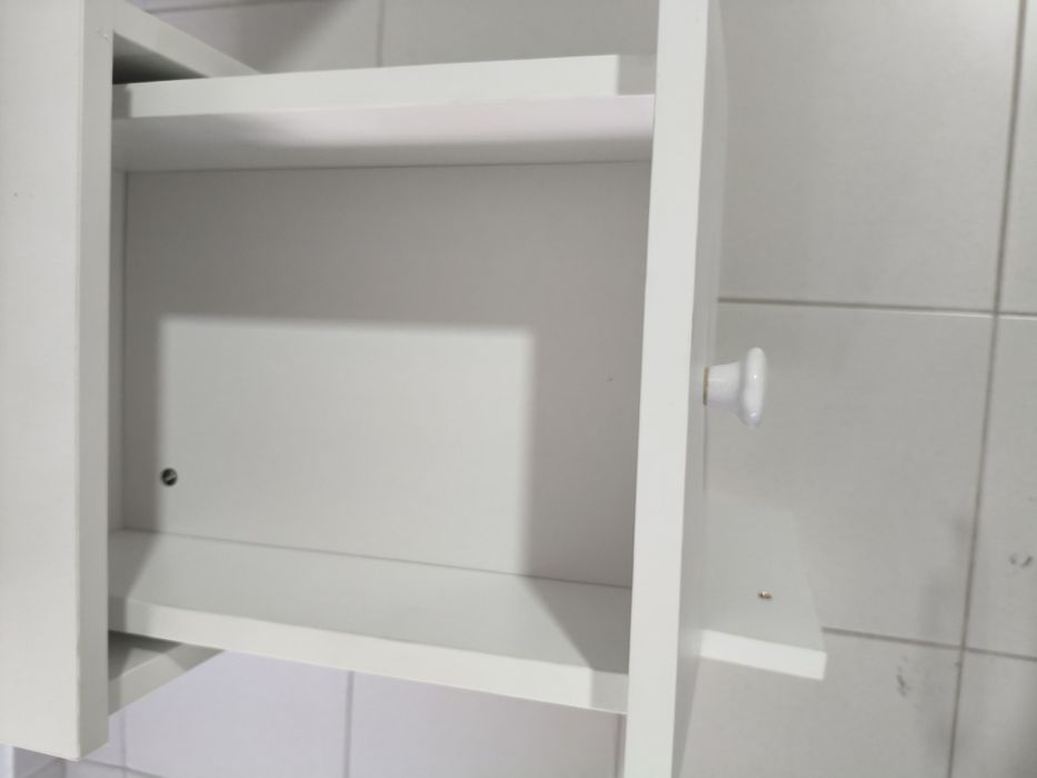 Mesa de manicure com aspiração, 3 sacos incluídos, 4 gavetas e uma porta metal aço Inox