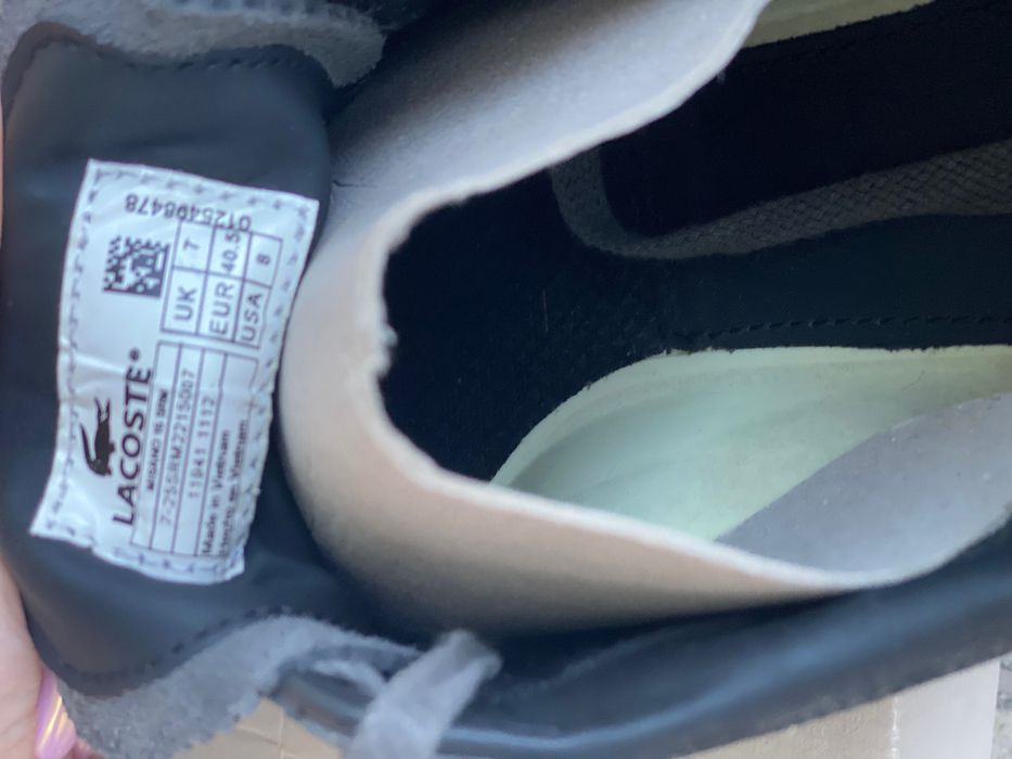 Lacoste кросівки