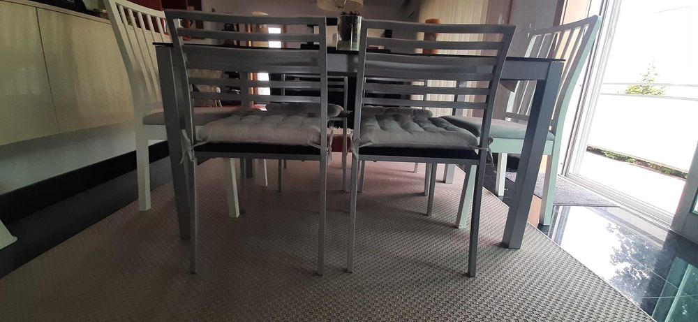 Mesa de Cozinha 6 pessoas sem tampo