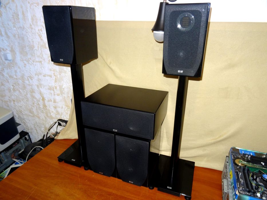 ‼️ Акустическая система HI-END ELAC BS 244 + ELAC BS 253 + ELAC СС 180
