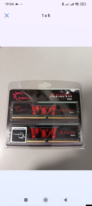 Оперативна память DDR4 2x8GB 3200MHz G.Skill Aegis