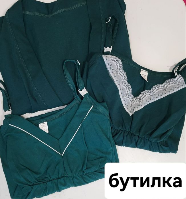 Сорочка на пологи. Сорочка для годування. Сорочка в пологовий