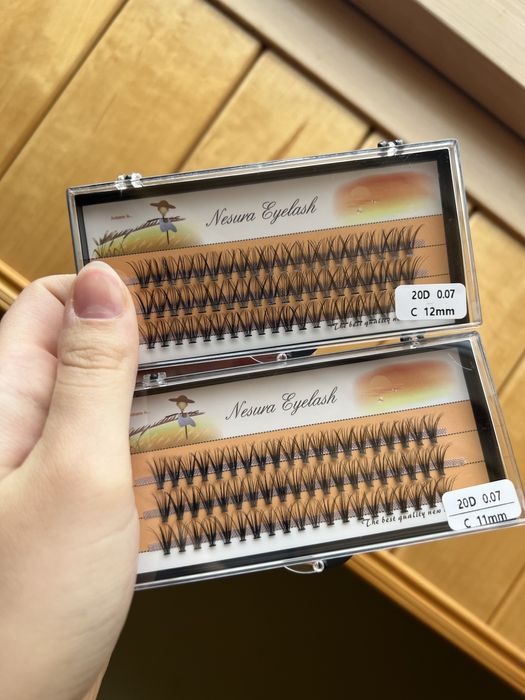 Накладні пучкові вії Несура Nesura