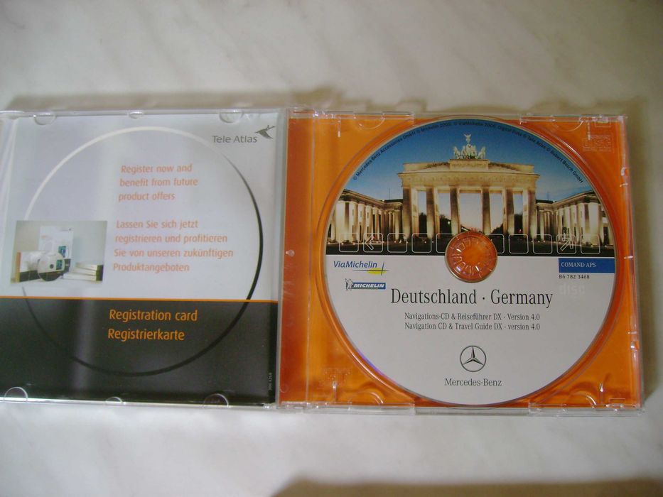 Płyta nawigacyjna Mercedes ML 2002/2003