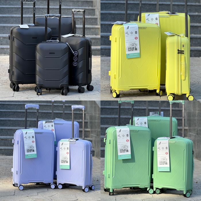 Стоп!Чемодан S/M/Sна колесах , сумка на колесах , дорожная сумка !