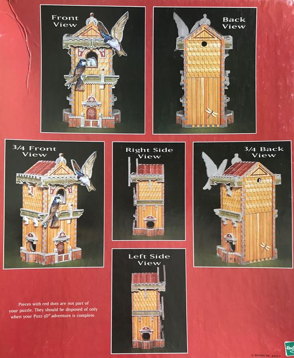 Puzz 3D wyjątkowe puzzle przestrzenne Milton Bradley