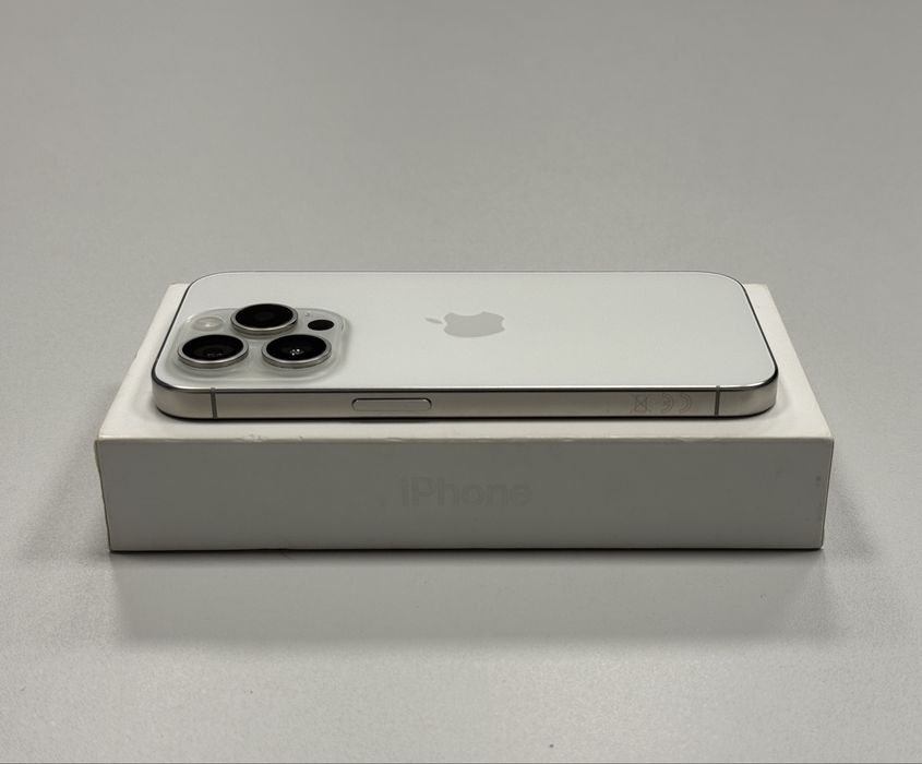 iPhone 15 Pro White Titanium 128GB | 87% kondycji