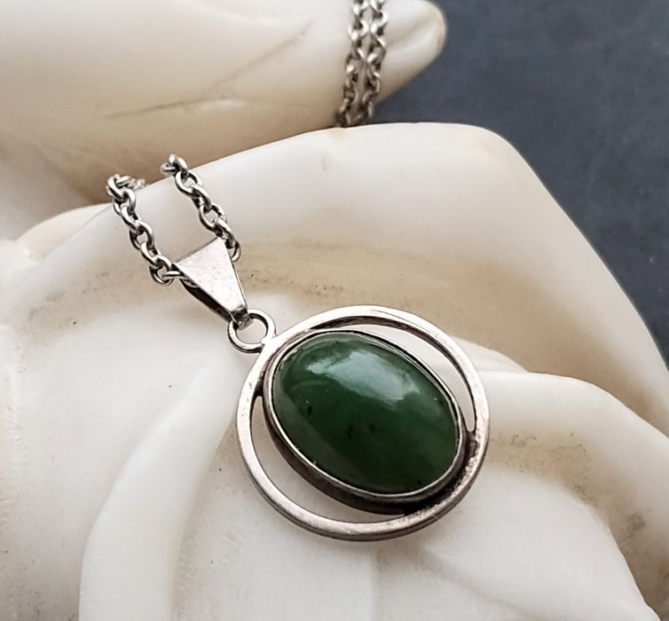 Srebrna  zawieszka Warmet - Bimeplast. PRL.