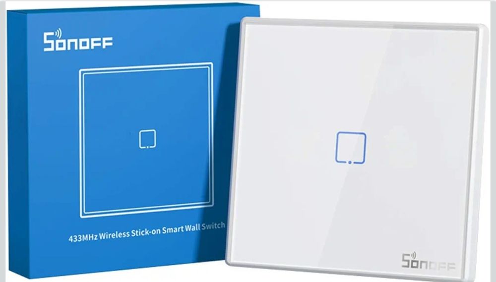 Bezprzewodowy włącznik światła Sonoff T2EU1C-RF