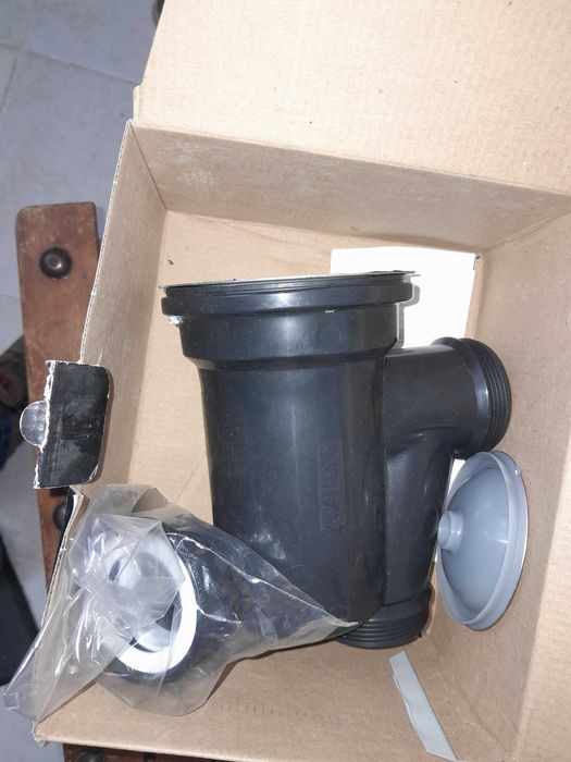 sifão  para banca de cozinha