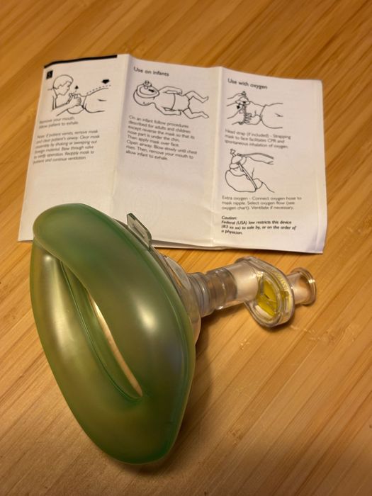 Pocket Mask Laerdal – maska do resuscytacji – CPR – nowa