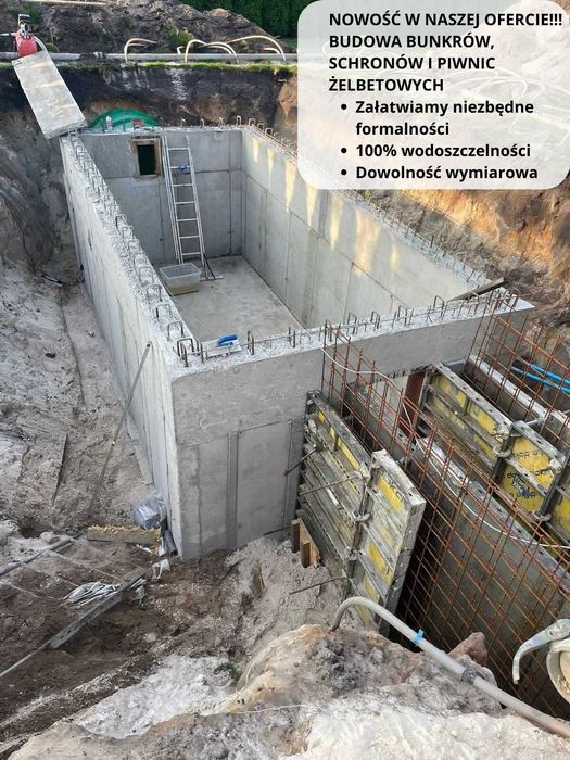 Silosy na kiszonkę, płyty obornikowe, zbiorniki monolityczne, żelbety