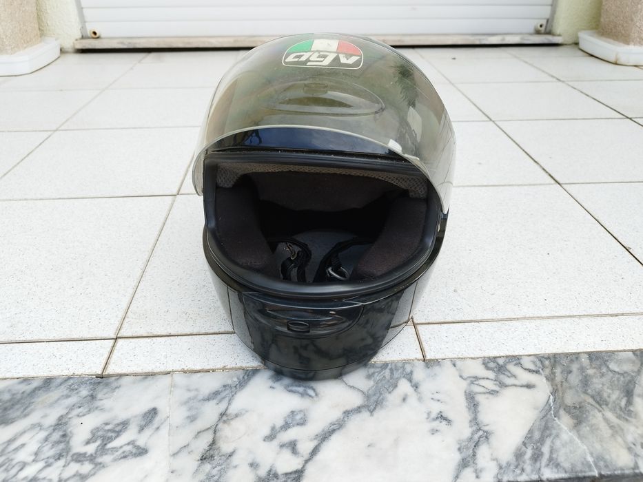 Capacete de mota agv