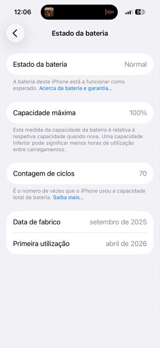 iPhone 15 128GB - com caixa garantia e fatura 100%