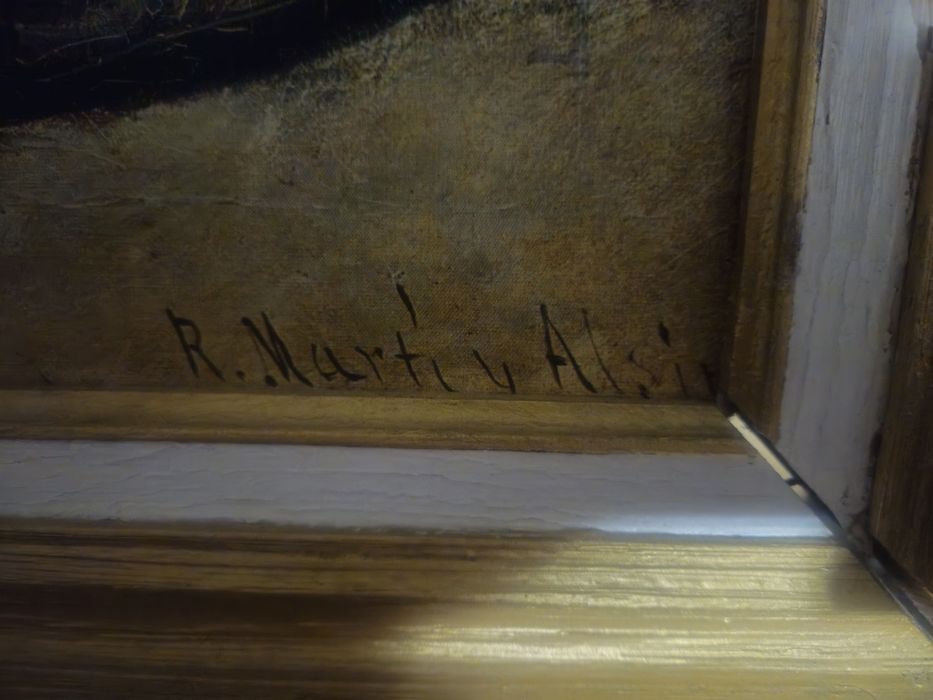 Pintura original Ramon Marti i Alsina