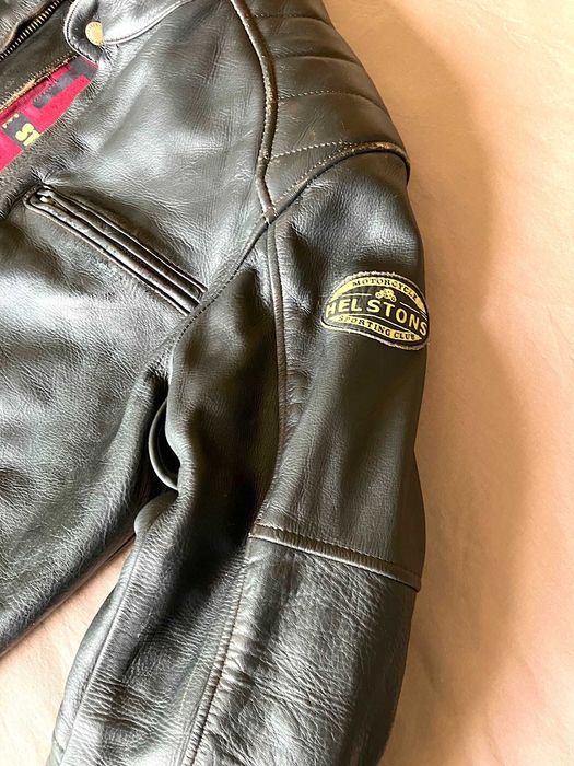 Blusao couro Helston`s