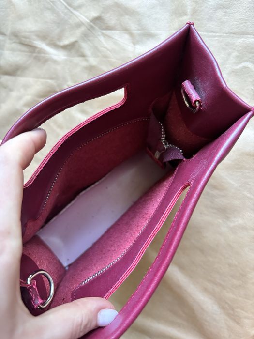 Сумка жіноча Be my Bag з екошкіри бордова