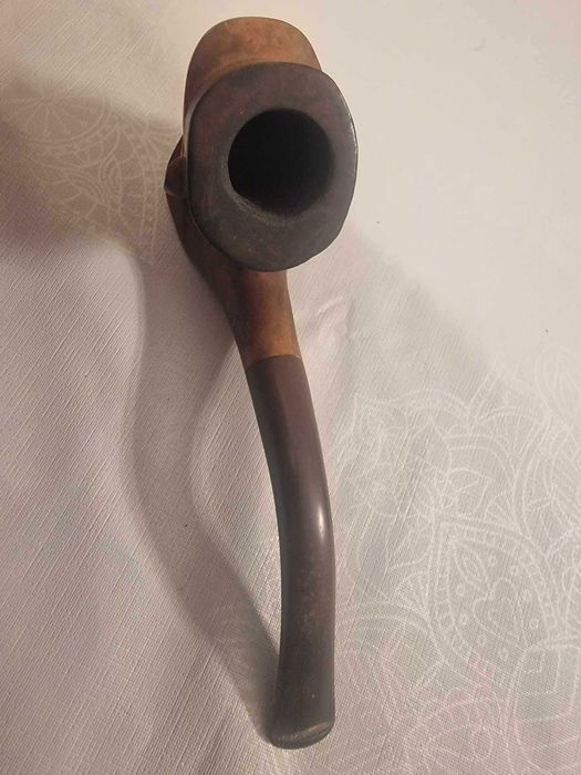 Antigo Cachimbo esculpido em madeira - Georg Wilhelm Friedrich