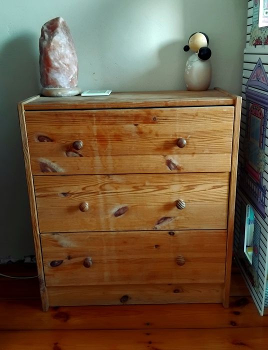 Szafka komoda sosnowa drewno