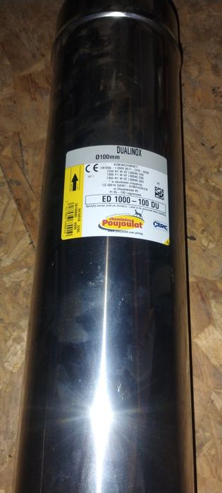 Komin na pelet 100mm