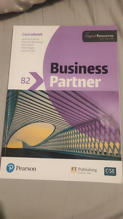 Business Partner B2 Coursebook 

Podręcznik