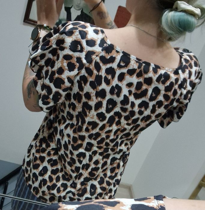 Bluzka motylek panterka