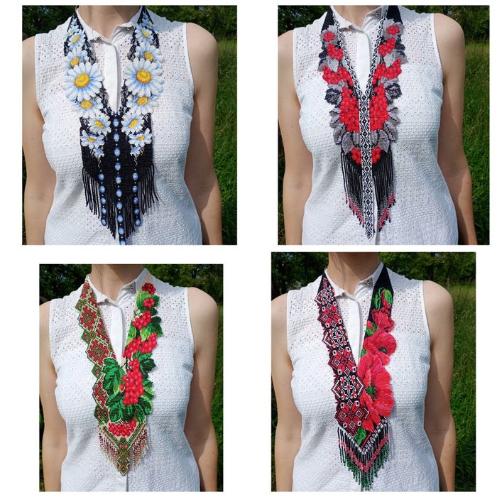 Продам гердани виготовлені з чеського бісеру.