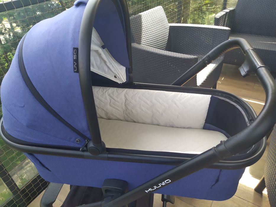 Wózek Muuvo Quick 3.0 (2w1) –  zestaw: gondola + spacerówka