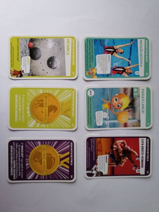 Cartas Super Desportos (baralho ou à unidade) - COMPLETE A SUA COLEÇÃO