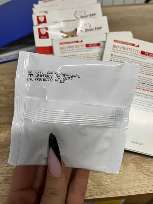 Obroża na psa kota ochronna eukaliptus mięta cytryna bio