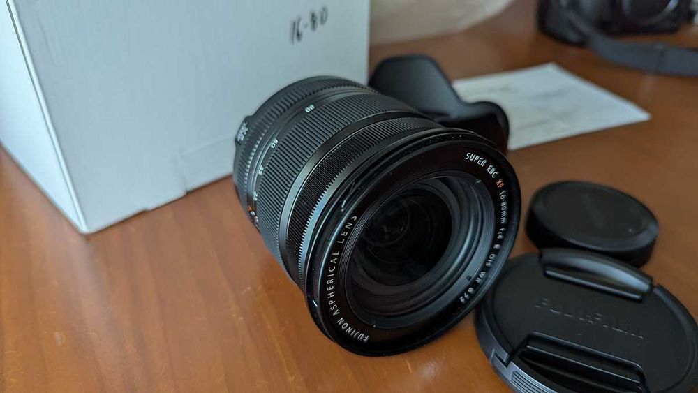 Lente Fujifilm EBC XF 16-80mm F4 R OIS WR - c/Garantia