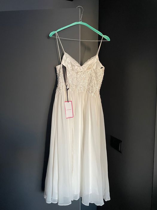 Laona Suknia ślubna z dekoltem w kształcie serca 34 / XS nowa z metką