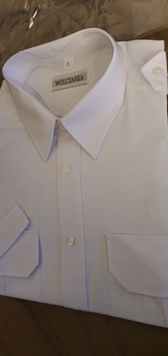 Koszula Wólczanka krótki rękaw 42/176