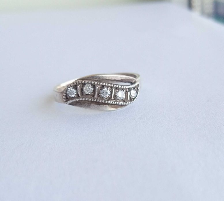 Антикварне кільце Срібло 875 проба. Голова. СРСР