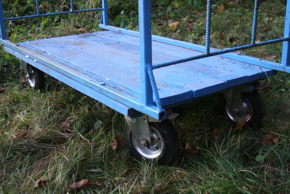 wózek platformowy budowlany paleciak