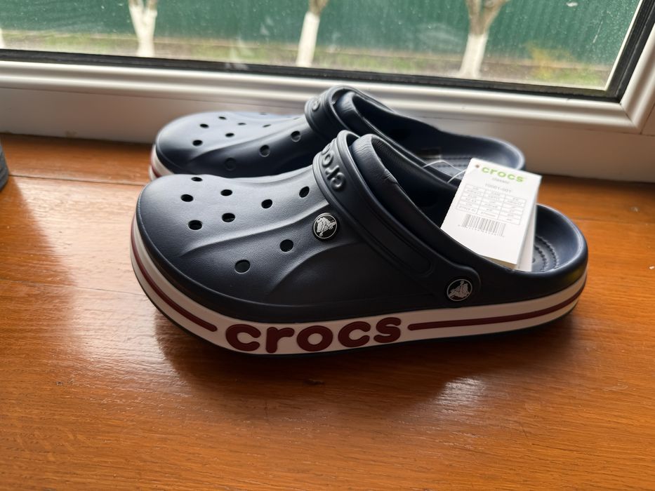 Crocs classic в наявності сірі та сині 27 см