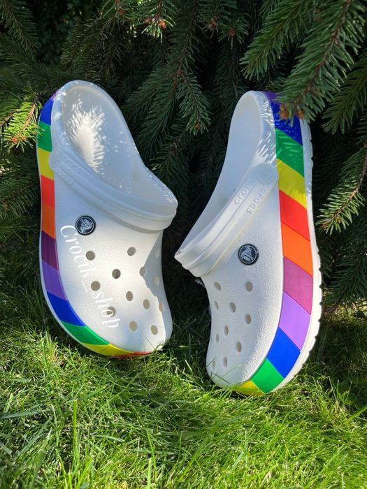 Жіночі стильні крокси crocs crocband women's