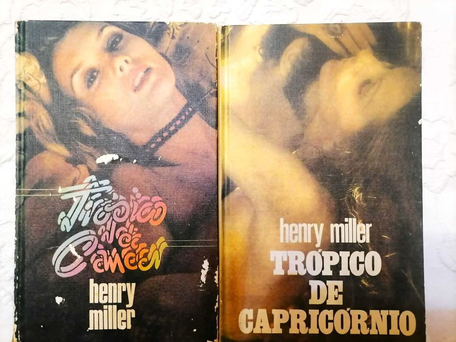 Livros Henry Miller Tropico de Cancer e Capricórnio
