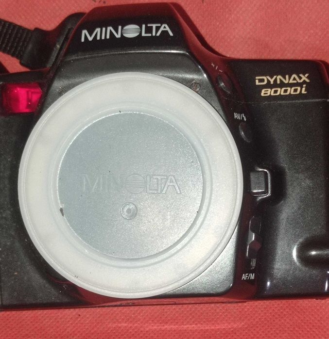 Minolta 8000i maquina fotográfica (avariada) para peças