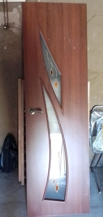 Полотно дверные с ручками б/у