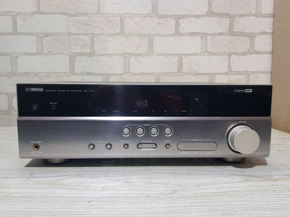 Пульт!5.1АV ресивер/підсилювач Yamaha RX-V371 HDMI 3D 5*100 Вт б/у